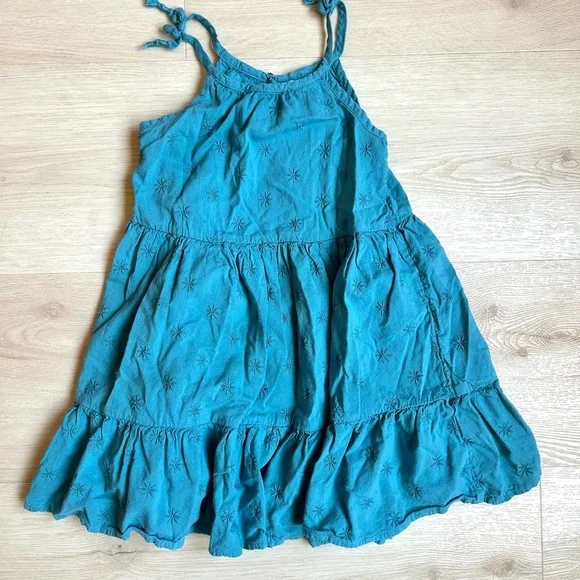 5t blue dress Elaine Chiffon Beaded Maxi Dress - Sky Blue